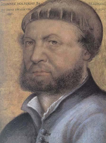 Hans holbein the younger Self-Portrait Norge oil painting art